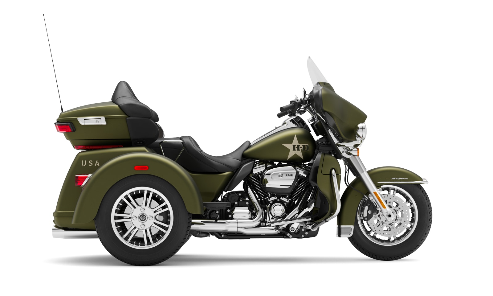 Used Harley Davidson Tri Glide Ultra G.I Trike For Sale In Bristol Virginia Black Wolf Harley Davidson